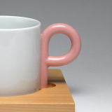 P型（ピンク）　コーヒーカップ　　