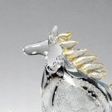 川北成彦　午　置物