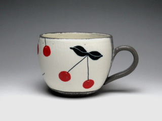 さくらんぼ　マグカップ　