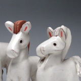 村田肇一　粉引しろうま