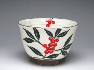 なんてん　飯碗