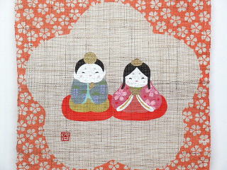 おだいりさま　タペストリー