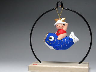 鯉のぼりわらべ　置物