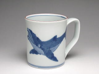 ナガスクジラ　マグカップ