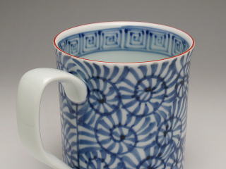 蛸唐草　マグカップ