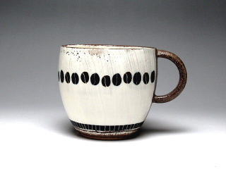コーヒー豆　マグカップ