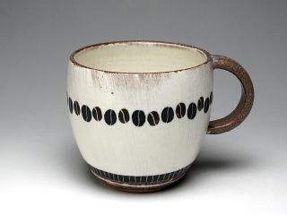 コーヒー豆　マグカップ